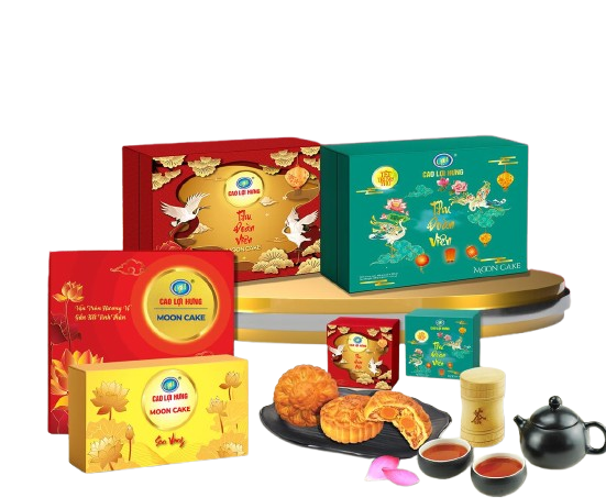 Bộ Sản Phẩm Bánh Trung Thu Cao Cấp – Kim Nguyệt Đoàn Viên