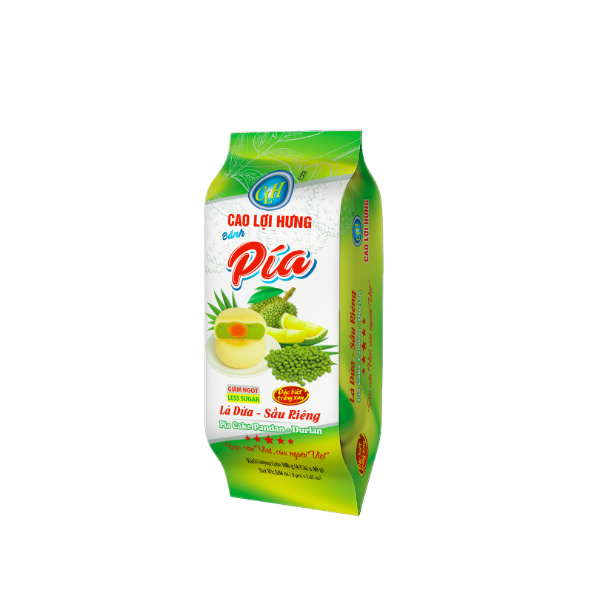 Bánh Pía Lá Dứa-Sầu Riêng - 160g