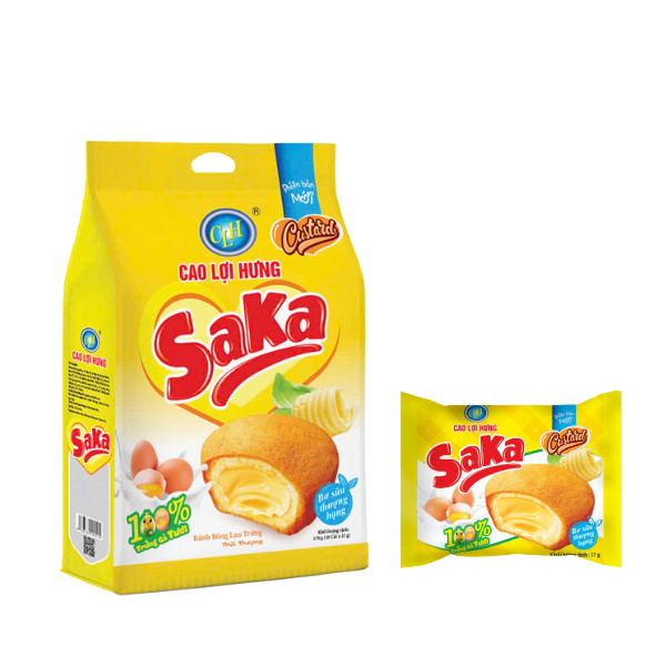 Bông Lan Saka Bơ Sữa - Túi 10