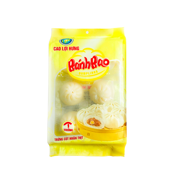 Bánh Bao Trứng Cút Nhân Thịt - 450g