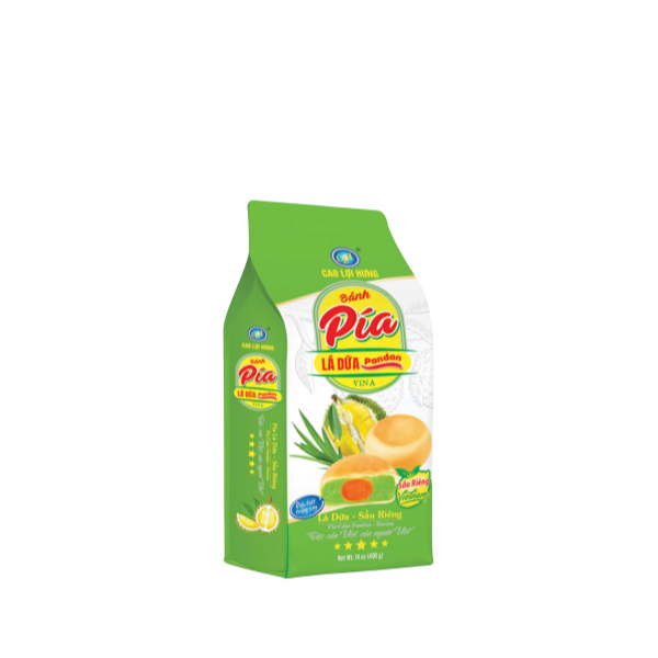 Bánh Pía Lá Dứa-Sầu Riêng - 400g