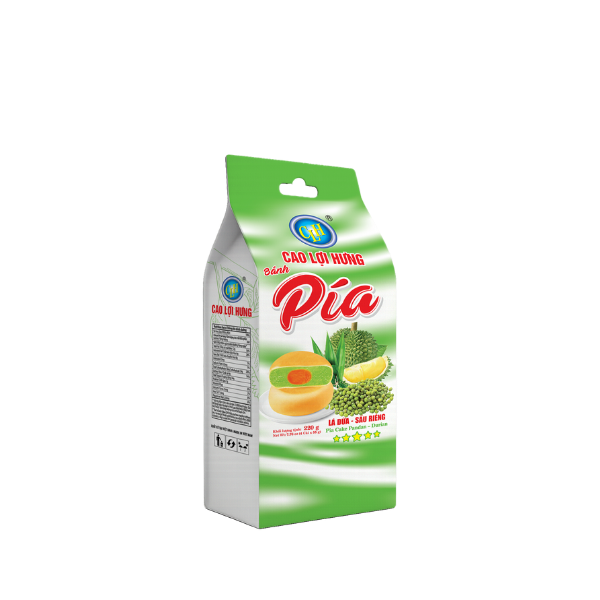 Bánh Pía Lá Dứa-Sầu Riêng - 220g