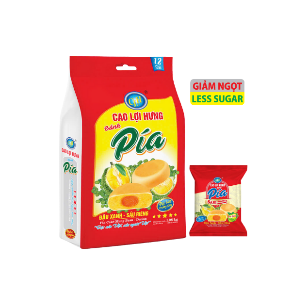 Bánh Pía Đậu Xanh-Sầu Riêng - 1.08kg