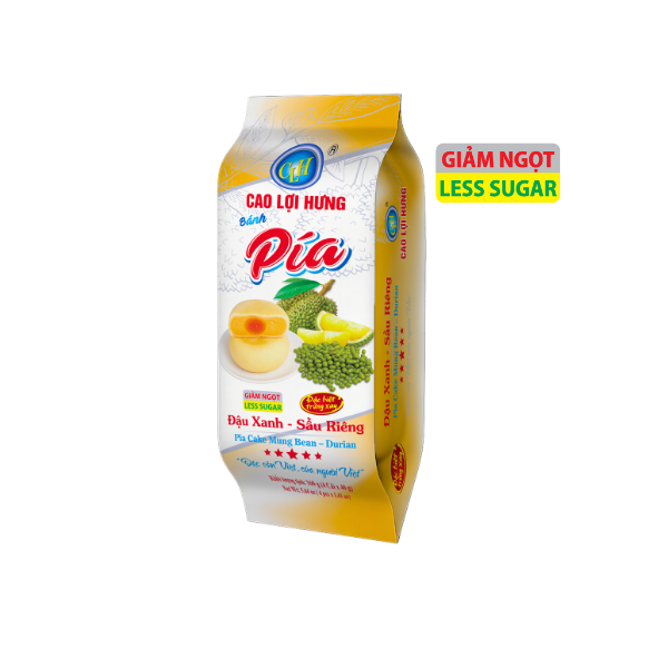 Bánh Pía Đậu Xanh-Sầu Riêng - 160g