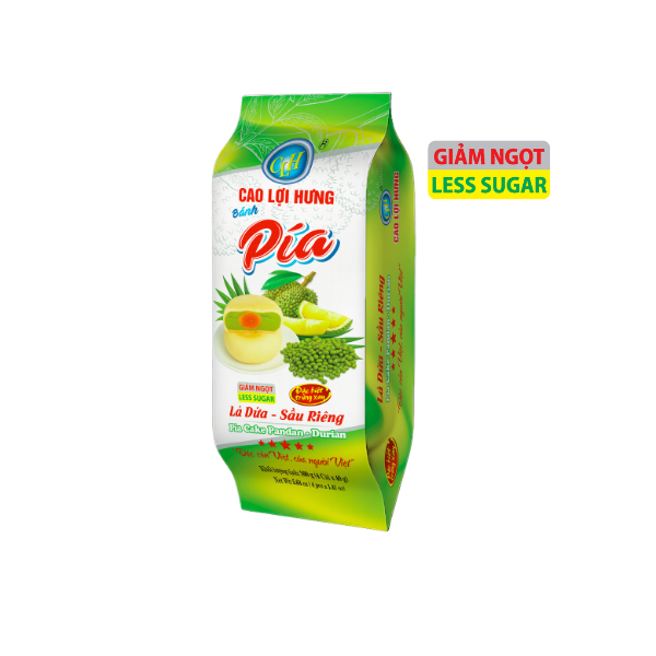 Bánh Pía Lá Dứa-Sầu Riêng - 160g