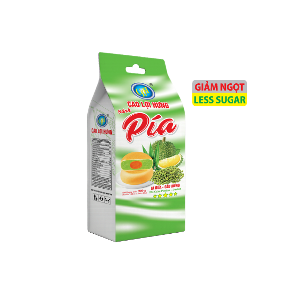 Bánh Pía Lá Dứa-Sầu Riêng - 220g